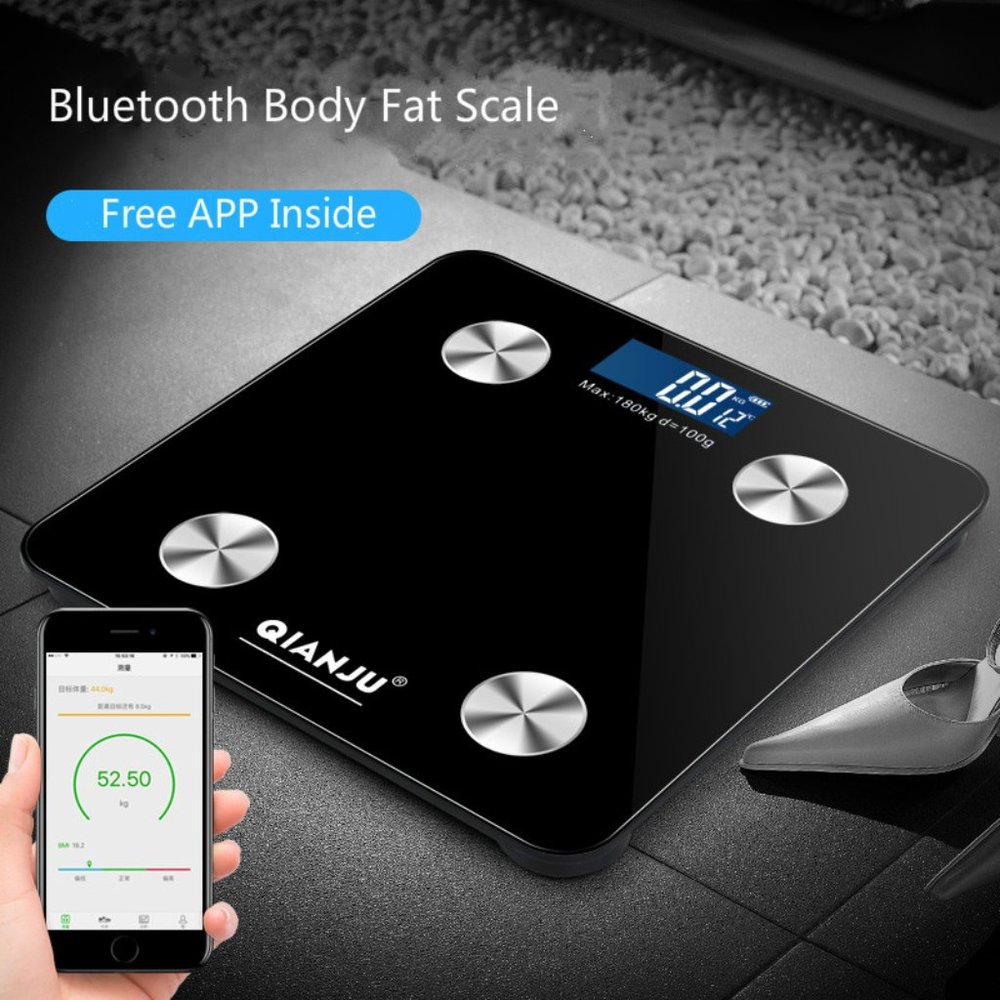 2pk Bluetooth Body Fat Scale, Digital Weight Scale
